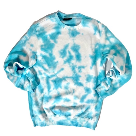 Craft Kits - Crew In A Bag - Blue Tie Dye Crew Sweatshirt - Picture 2 of 3